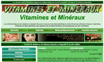 Vitamines et minéraux